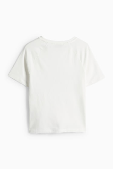 Enfants filles - Étoile - T-shirt - blanc