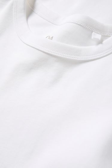 Damen - T-Shirt - Oversized - weiss