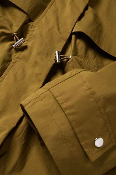 Damen - Jacke mit Kapuze - grün