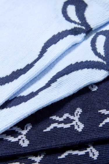 Dámské - Ponožky - modrá/tmavomodrá