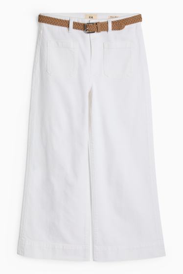 Dámské - Džíny - bílá