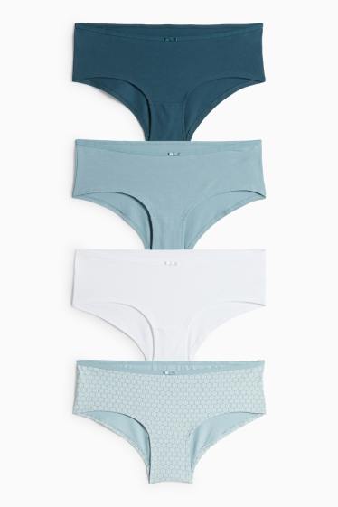 Dámské - Kalhotky hipster - tyrkysová