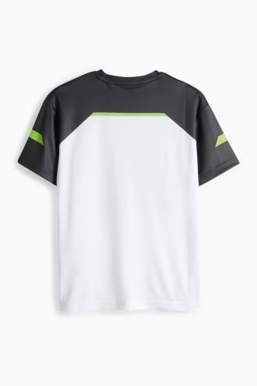 Kinder Jungen - Funktions-Shirt - schwarz / weiss