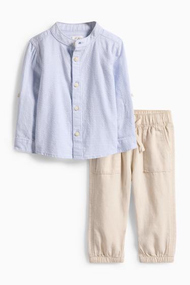 Baby Boys - Baby outfit - blue / beige