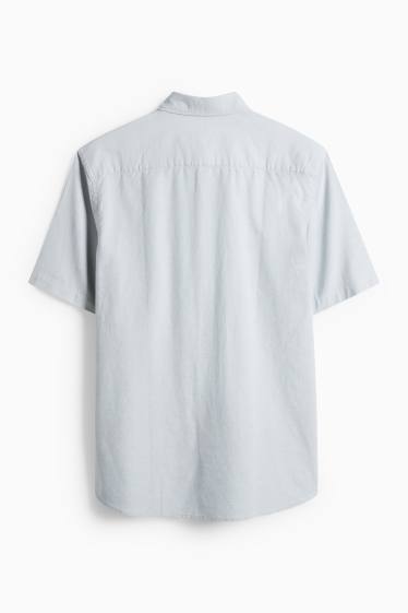 Home - Camisa - regular fit - button-down - verd menta