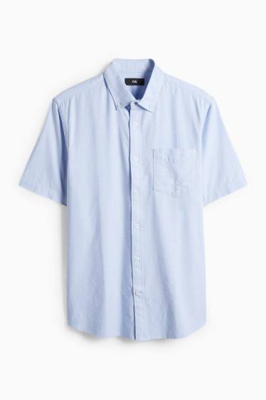 Home - Camisa - regular fit - button-down - blau clar