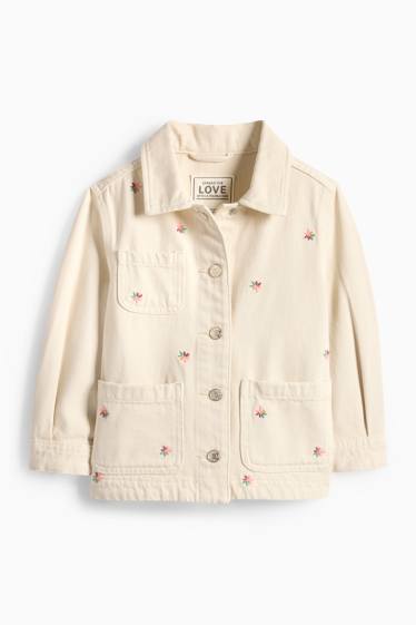 Bambine - Giacca di jeans - bianco crema