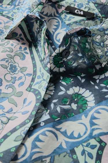 Femei - Bluză - albastru închis