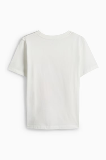 Donna - T-shirt - regular fit - bianco