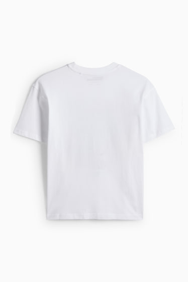 Children Boys - Fast & Furious - short sleeve T-shirt - white