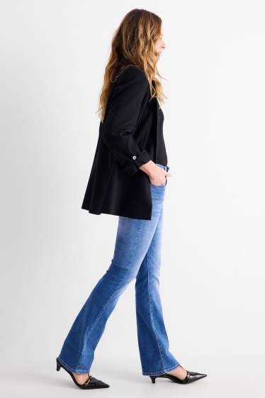 Dames - Bootcut jeans - mid waist - LYCRA® ADAPTIV-vezels - jeansblauw
