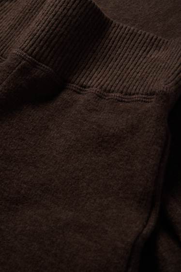 Dámské - Legíny - tmavohnědá