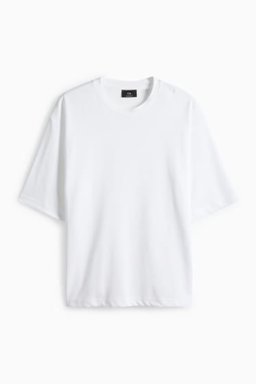 Herren - T-Shirt - Relaxed Fit - weiß