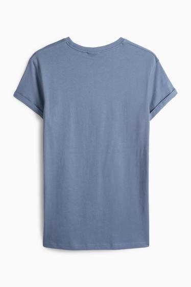 Herren - T-Shirt - Slim Fit - dunkelblau