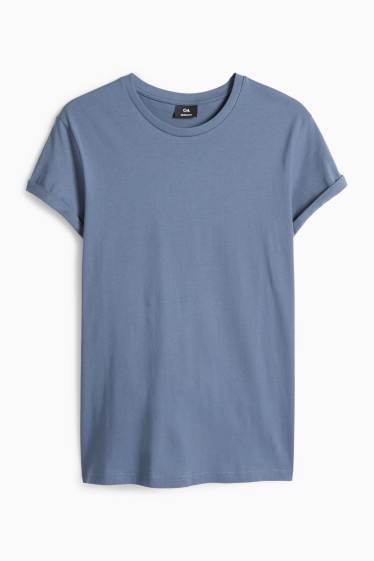 Herren - T-Shirt - Slim Fit - dunkelblau