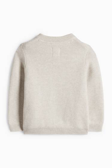 Neonati - Cardigan neonati - beige