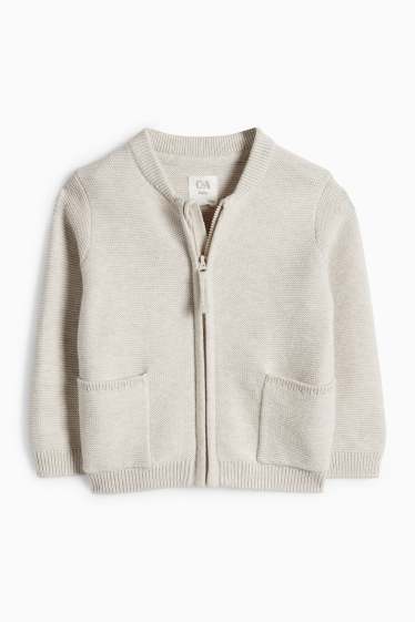 Neonati - Cardigan neonati - beige