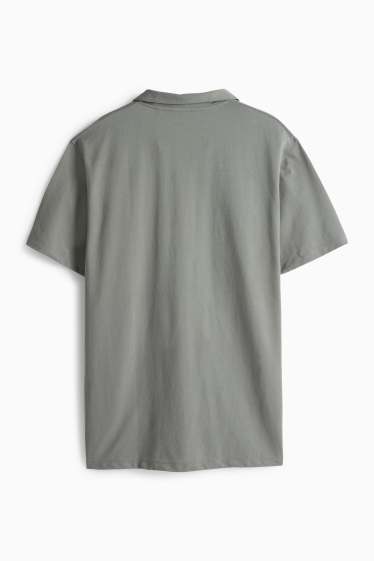 Herren - Poloshirt - Regular Fit - grau