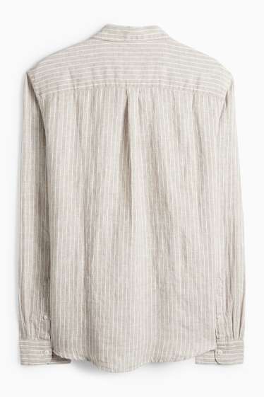 Pánské - Košile - béžová