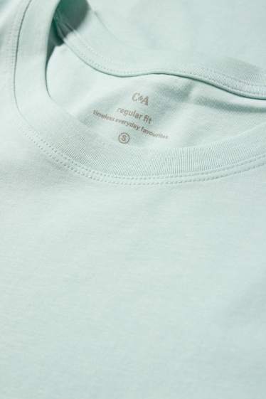 Donna - T-shirt - regular fit - verde menta