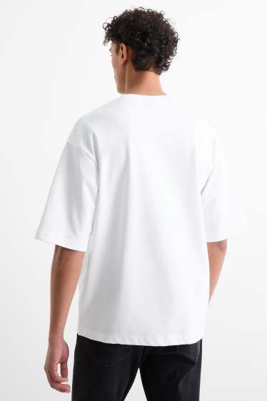 Herren - T-Shirt - Relaxed Fit - weiß