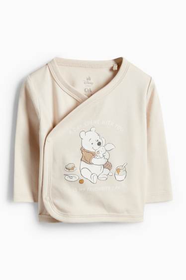Unisex - Winnie Puuh - Erstlingsoutfit - 2 teilig - weiss / beige