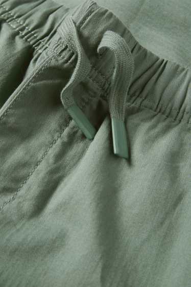 Enfants garçons - Pantalon cargo - vert foncé