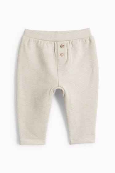 Bebeluși - băieți - Compleu nou-născuți - crem