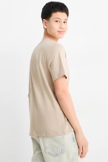 Bambini - Maglia a maniche corte - beige