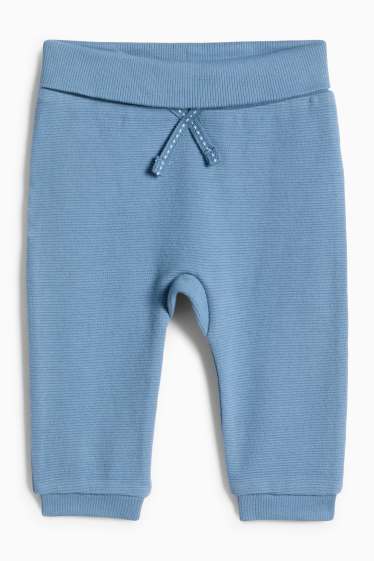 Miminka - chlapci - Lev - outfit pro miminka - 3dílný - bílá/modrá