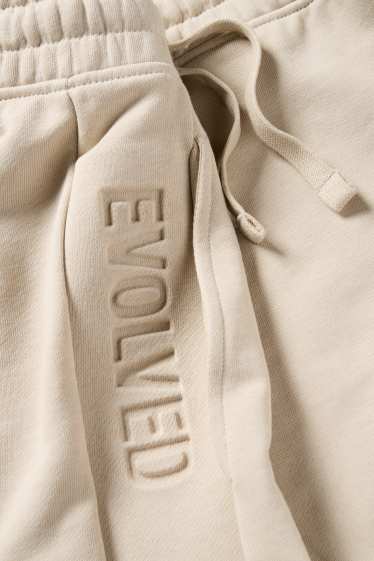 Herren - Sweatshorts - beige