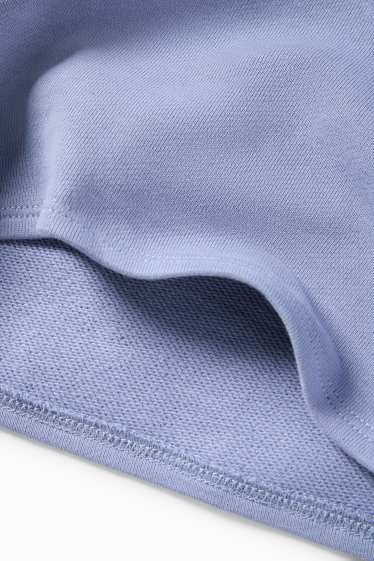 Hommes - Short en molleton - bleu clair