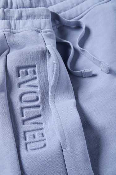 Hommes - Short en molleton - bleu clair