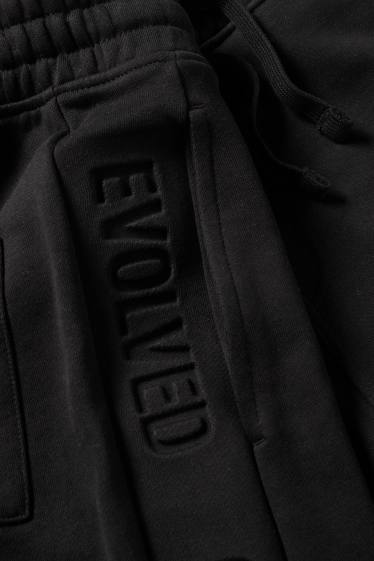 Men - Sweat shorts - black