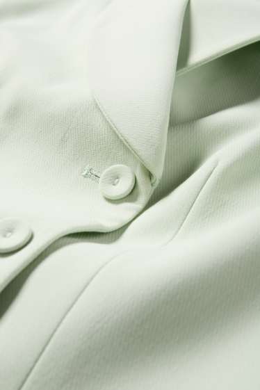 Women - Business waistcoat - fitted - mint green