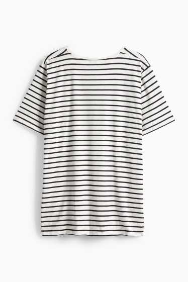 Femmes - T-shirt - noir / blanc