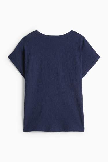 Donna - T-shirt - regular fit - blu scuro