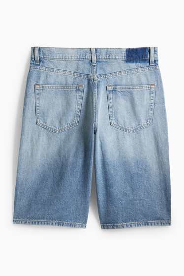 Bărbați - Bermude de blugi - albastru