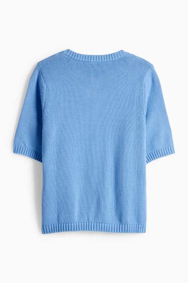 Women - Cardigan - blue