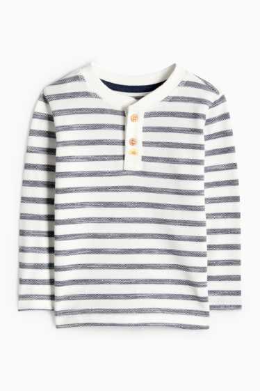 Baby Boys - Baby T-shirt - white / gray