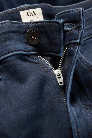 Hommes - Short en jean - Flex jog denim - LYCRA® - bleu foncé