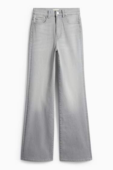 Dona - Flared Jeans - high waist - gris