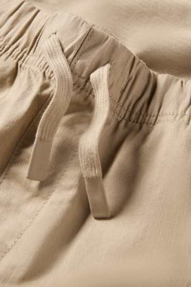 Kinder Buben - Cargohose - beige