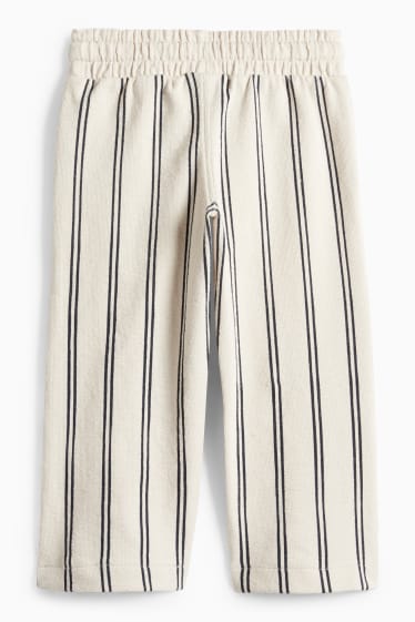 Children Boys - Joggers - cremewhite