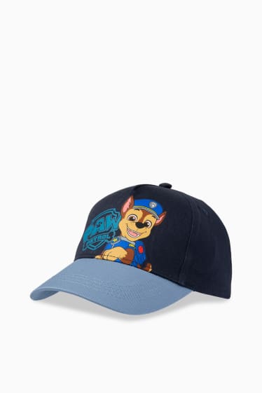 Enfants garçons - La Pat’ Patrouille - Chase, Marcus - casquette de baseball - bleu foncé