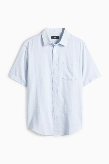 Herren - Hemd - Regular Fit - Kent - blau