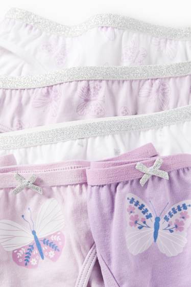 Children Girls - Briefs - light violet