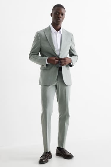 Bărbați - Pantaloni modulari - slim fit - Flex - verde