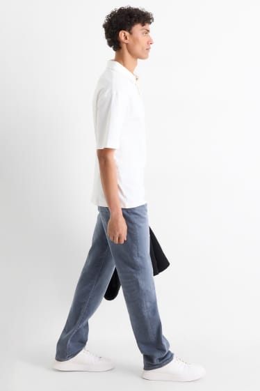 Home - Straight Jeans - Flex jog denim - LYCRA® - gris