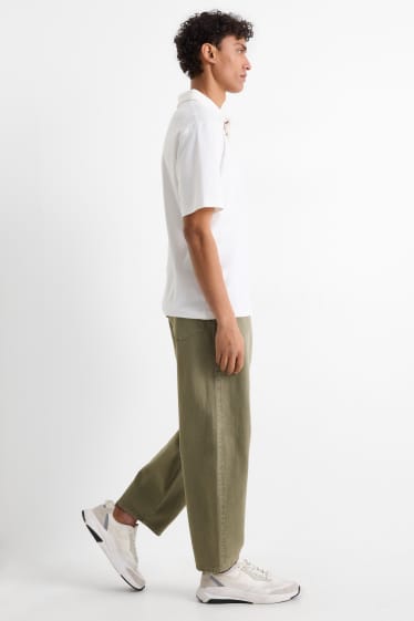 Herren - Barrel Jeans - grün